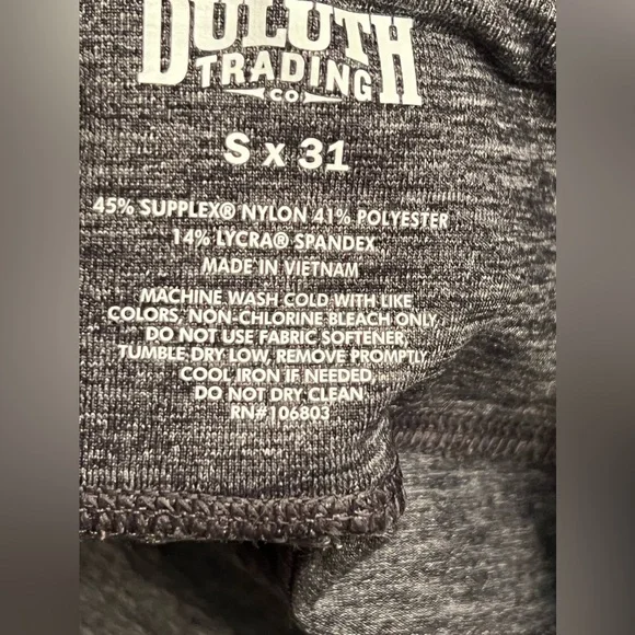 Duluth Sweatpants Women's Sx31 Classic gym athletic pants gray pockets trendy - Picture 9 of 15